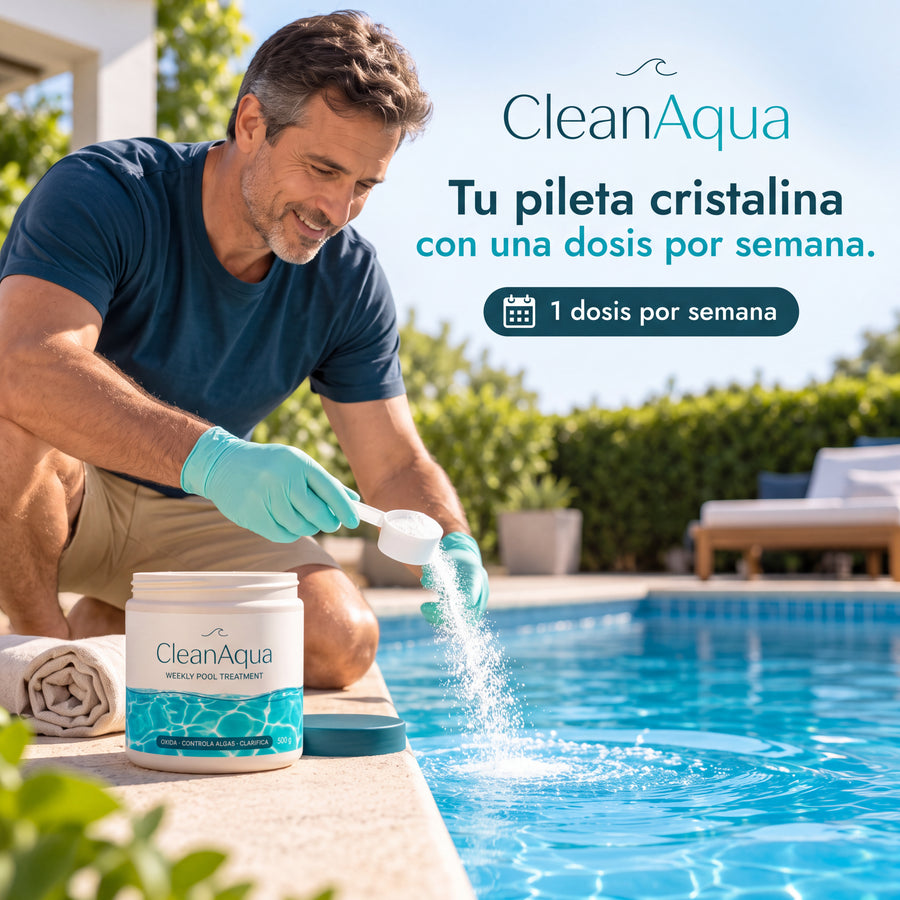 Tratamiento semanal para piletas